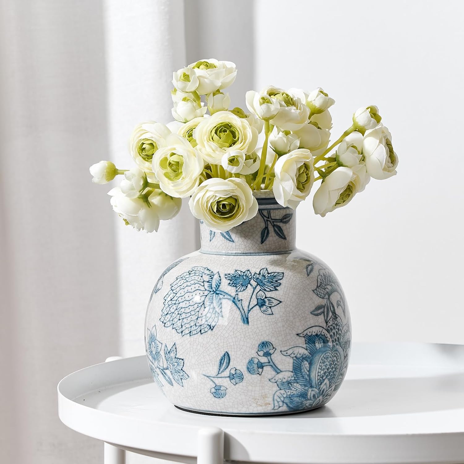 Blue and White Porcelain Vase